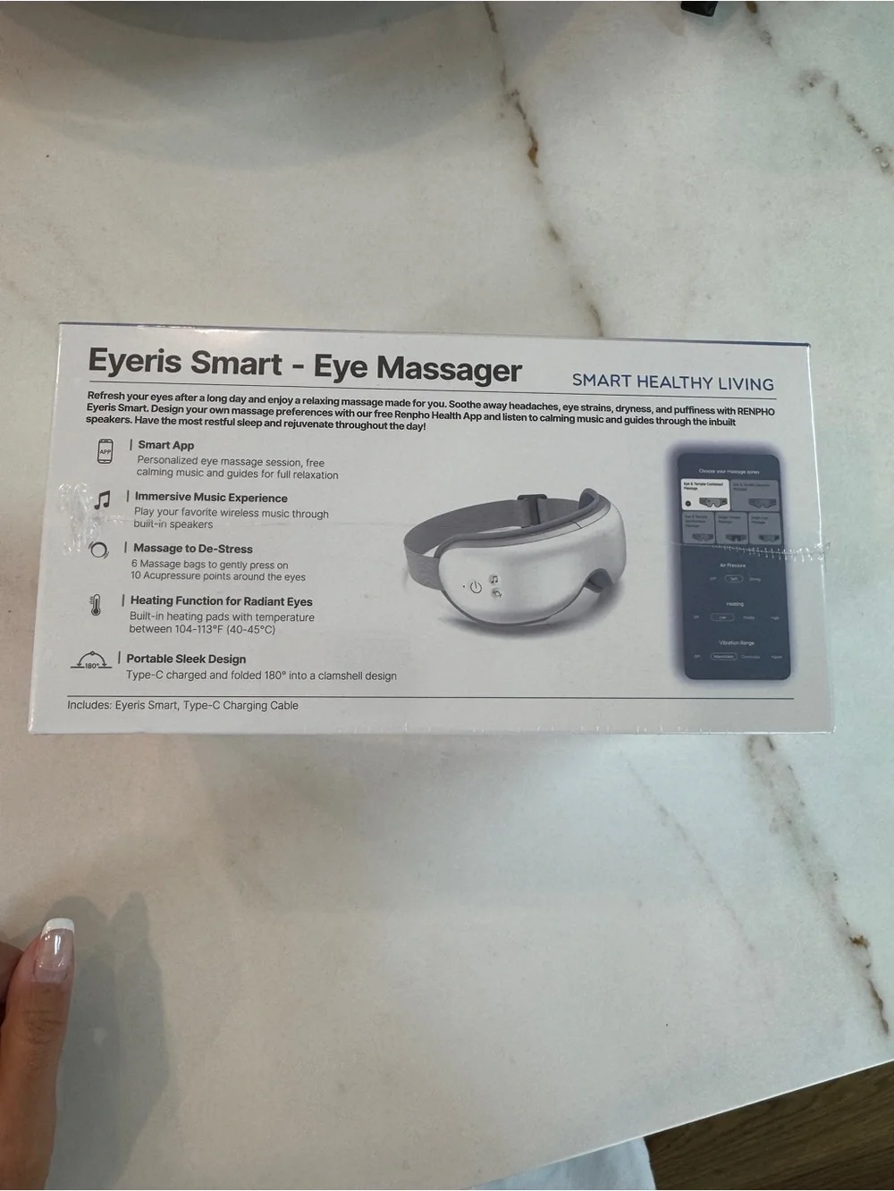 RENPHO Eyeris Smart Eye Massager